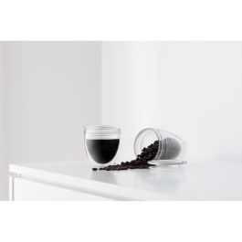 Bodum BOD0699965425968 - Juego de 2 Vasos Pavina To Go, Plástico de Doble Pared, 30 cl, Transparente, Tapa Hermética