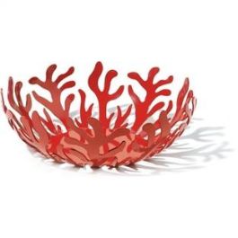 Alessi ESI01/29 Frutero Mediterraneo Acero y Resina Rojo 29cm Precio: 57.79000051. SKU: B1ESG6E376