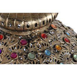 Lampara Sobremesa Arabe DKD Home Decor Dorado Multicolor 36 x 95 x 36 cm Lampara Sobremesa Arabe DKD Home Decor Dorado Multicolor 36 x 95 x 36 cm