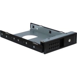 Inter-Tech SC-4004 Ultra Small Form Factor Mini-ITX PC Negro, Acero, 1x USB 3.2 Gen 1
