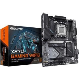 Gigabyte Placa Base X870 Gaming Wf6 AMD X870 Socket AM5 DDR5 Wi-Fi 6 Ethernet 2.5Gb Precio: 246.49999968. SKU: B14KLG83MW
