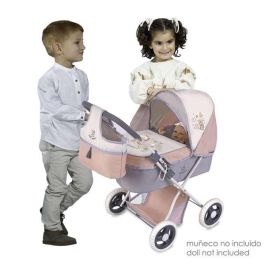 Coche de muñeca plegable funny 3x1 para muñecas de hasta 48 cm.70x41x62 cm