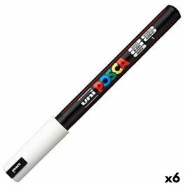 Rotuladores POSCA PC-1MR Blanco (6 Unidades) Rotuladores POSCA PC-1MR Blanco (6 Unidades)