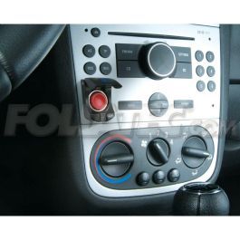 Foliatec FO33085 Pulsador de Arranque Engine Starter Universal Negro 12V para Coche | Mejora Estilo Racing