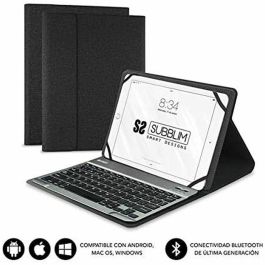 SUBBLIM Funda Tablet KEYTAB PRO BLUETOOTH 10,1" Black