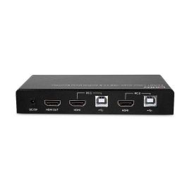 Lindy 2 Port HDMI 4K60, USB 2.0 and Audio KVM Switch Lindy 2 Port HDMI 4K60, USB 2.0 and Audio KVM Switch