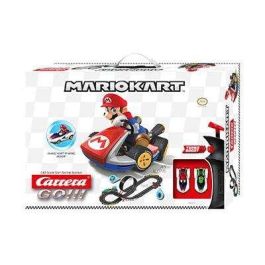 Carrera Pista de Slot Nintendo Mario Kart P-Wing, Circuito con 2 Coches (Mario y Yoshi), 4,9 Metros y 2 Jugadores (+6 años)