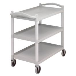 CAMBRO - BC340KD-480 - Carro de servicio panelable con baldas de 80 x 52 cm - 101,5 x 54 x 95 cm - Gris moteado (Paneles no incluidos) Precio: 234.99688058. SKU: B15BFW39RG
