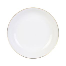Home Deco Factory Plato Hondo Lounge Con Ribete Dorado 21cm Precio: 3.50000002. SKU: B1KHBWJ4GE