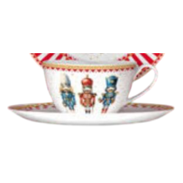 DKD Home Decor Taza de Porcelana, Colección Cascanueces Navidad Tradicional, 220ml Multicolor - Set de 2 Precio: 35.88999997. SKU: B1C5QFN2SA