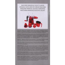 Máquina Manual Quttin para Zumos y Helados (6 Unidades) Máquina Manual Quttin para Zumos y Helados (6 Unidades)