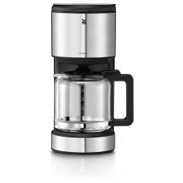 WMF 0412150011 Stelio Cafetera de Filtro 1.25L, 1000W, Negra/Acero Inoxidable, Semi-Automática con Jarra y Plato Caliente Precio: 75.49999974. SKU: B19PKE37EY