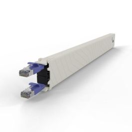 PATCHBOX patchbox.one Cassette 8RU STP Violeta - Cableado Cat.6a PoE Corning ClearCurve Fibra