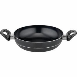 GSW GSW4005643158800 Batería de Cocina MILANO NERO, 15 Piezas, Aluminio Macizo, Negro, Inducción