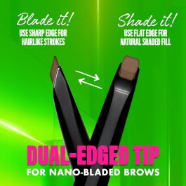 Nyx Professional Make Up Blade & Shade Nano Lápiz De Cejas #01-Ash Blonde Nyx Professional Make Up Blade & Shade Nano Lápiz De Cejas #01-Ash Blonde
