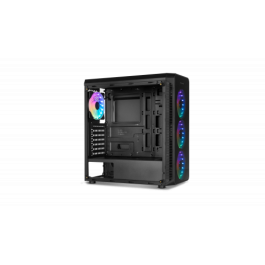 NOX NXHUMMERTGM Caja Semitorre ATX RGB USB3.0 Cristal Templado Negro