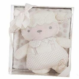 Creaciones Llopis Caja Regalo Manta Beige + Ovejita 33 cm Precio: 13.50000025. SKU: B1HLTX8B63