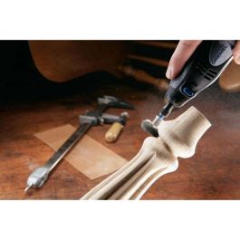 Dremel S512 Almohadillas Abrasivas SpeedClic EZ 25 mm Set x2, Acabados Medio Grueso Fino para Metal, Vidrio, Madera, Plástico