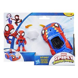 Hasbro Figura + Vehículo Spidey y Su Superequipo Marvel para niños +3 años