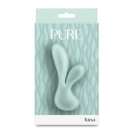 Vibrador Doble Estimulación NS Novelties Pure Luna Verde