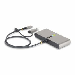 Cable USB Startech 5G2A1SGBB-USB-C-HUB Gris Cable USB Startech 5G2A1SGBB-USB-C-HUB Gris