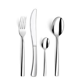 Amefa Set de 24 Cubiertos de Acero Inoxidable Manille Pv Acabado Brillo 26 cm, 2.5 mm, Apto Lavavajillas Precio: 19.59000043. SKU: S2701048