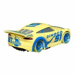Mattel MATHTK45 Set de Minivehículos de Coches de Fundición a Presión que Brillan en la Oscuridad 1:55