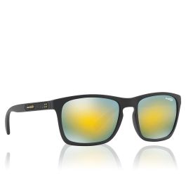 Arnette AN4236 01/8N Gafas de Sol Hombre Negro Montura Verde Dorado Efecto Espejo Filtro 3N 56mm