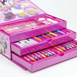 Set Papelería Coloreable Maletín Minnie Set Papelería Coloreable Maletín Minnie