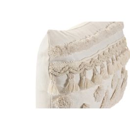 DKD Home Decor Cojín Urban Crudo 30 x 50 cm Poliéster (2 Unidades)