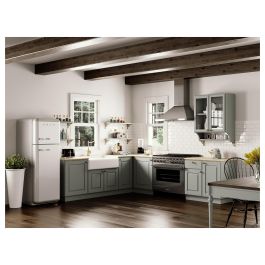 Smeg TSF01BLEU Toaster 2 Ranuras Compacto Estilo 50s Negro Brillo Alto