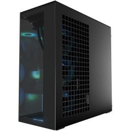ARCTIC Xtender black window w/o GPU vertical mount, Caja PC Midi Tower, Negra, Compatible con EATX