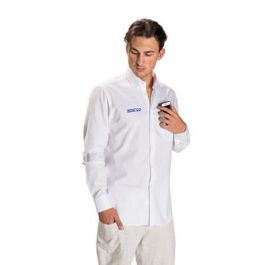 Camisa Manga Larga Sparco Tg. S Blanca S011774BI1S Camisa Manga Larga Sparco Tg. S Blanca S011774BI1S