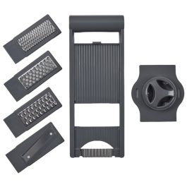 Cook Concept Rallador Mandolina 5 En 1 Con 5 Lamas Intercambiables Ideal Para Rebañar Y Rallar Precio: 10.69000031. SKU: B1HGR393RH