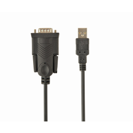 GEMBIRD UAS-DB9M-02 Cable de Serie Negro 1.5 m USB Tipo A DB-9 Precio: 12.89000053. SKU: S0223049