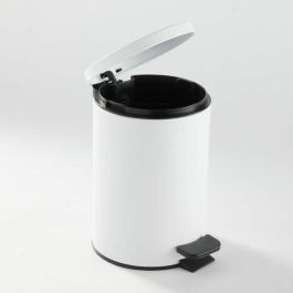 Today TOD3574641271220 Papelera de baño UTILITY de 3 Litros, Polipropileno Blanco suave, 17 cm Diámetro x 25 cm Alto