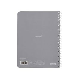 Cuaderno Espiral Liderpapel A5 Micro Smart Tapa Blanda 80H60 gr Horizontal 7 mm Doble Margen 6 Taladros Colores