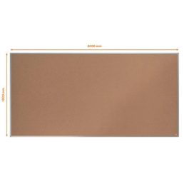Tablón de Anuncios Nobo Essence Natural 200 x 100 cm