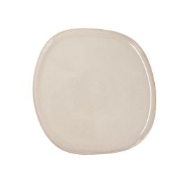 Bidasoa Plato Llano Cerámica Ikonic Blanco 26.5x25.7x1.5 cm (4 Unidades)