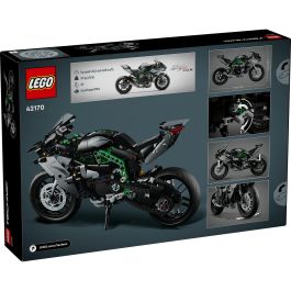 LEGO 42170 Technic Moto Kawasaki Ninja H2R, Maqueta de Construcción, Juguete Regalo Niños