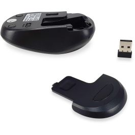 Equip Ratón Óptico Inalámbrico Wireless 2.4Ghz 1200DPI Plug and Play Ergonómico