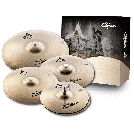 Juego Platos A Custom + Crash 18" Juego Platos A Custom + Crash 18"