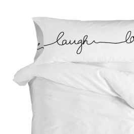 Funda de almohada HappyFriday Blanc Live Multicolor Cama de 135/140 45 x 155 cm