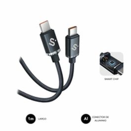 Cable USB-C a USB-C Subblim OPTIMUS Negro 1 m Precio: 7.49999987. SKU: B1FRSRM4JW