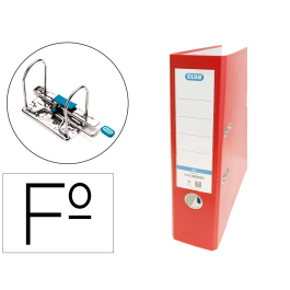 Archivador de palanca Elba Rado Top Folio lomo 80 mm Rojo Precio: 4.49999968. SKU: B1JQ58Y628