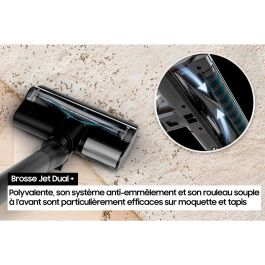 SAMSUNG BESPOKE AI Jet Lite Pet VS80F28ELP - Aspiradora Escoba Inalámbrica 770W, 60 min, 0.5L - Gris