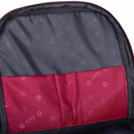 Port Designs POR3567041404244 Mochila para PC Portátil 15.6/16 pulgadas, Modelo TORINO II, Color Rojo, Moderna y Cómoda