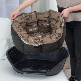 Cesta - FERPLAST - SOFÁ 6 - Diseño moderno - Cojín estampado - Antideslizante Cesta - FERPLAST - SOFÁ 6 - Diseño moderno - Cojín estampado - Antideslizante