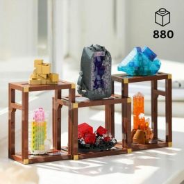 LEGO Ideas 21362 Colección de Minerales, 6 Minerales, 880 Piezas, para Adultos