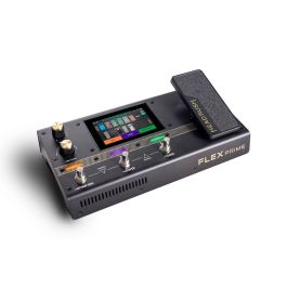 HEADRUSH Pedalera Multi-Efectos Flex Prime con Pantalla Táctil y Procesador DSP Potente para Guitarra y Bajo